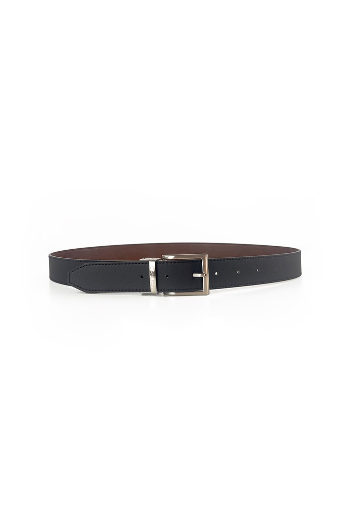 Reverse reversible belt – Black/Hazelnut from CANUSSA