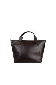 Trotto crossbody - Chocolate via CANUSSA
