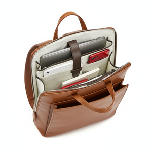 Urban laptop backpack - Camel from CANUSSA
