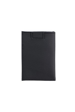 Persimmon slim card holder - Black from CANUSSA