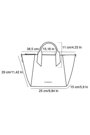 Trotto crossbody bag - Corn Black from CANUSSA