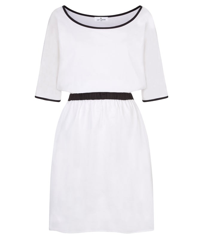 White Summer Dress from Cat Turner London