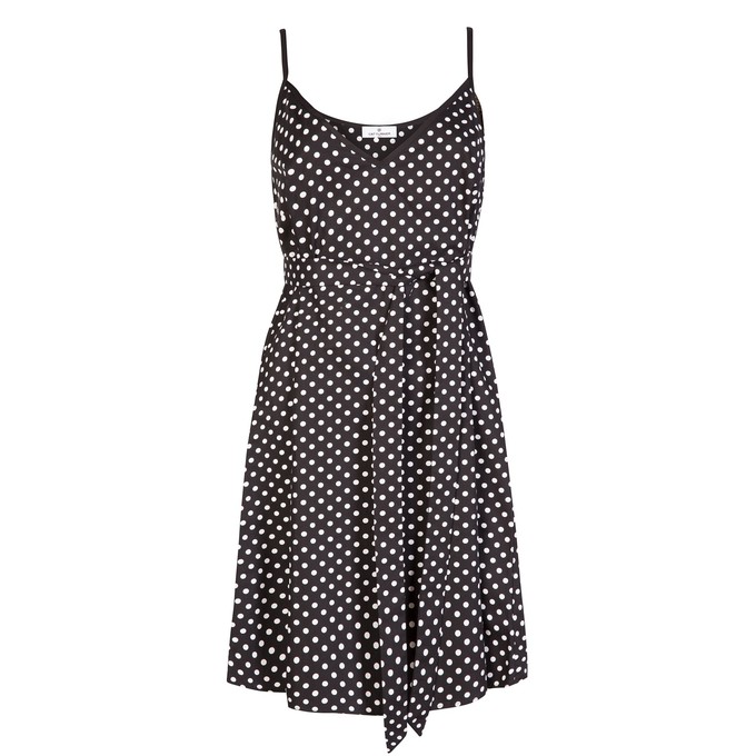 Black Polka Dot Dress from Cat Turner London