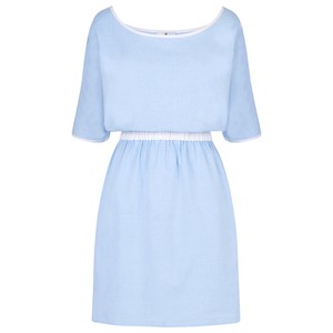 Baby Blue Dress With Sleeves from Cat Turner London