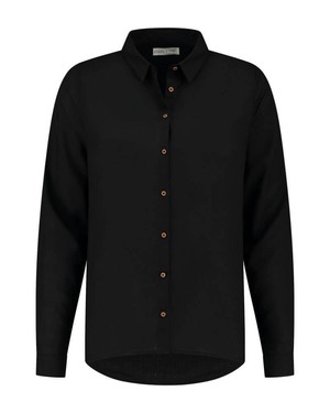 Michelle Shirt Black Tencel from Charlie Mary