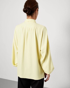 Bow Blouse Structured tencel from Charlie Mary