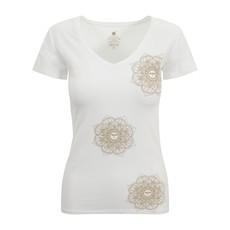 Indian Motif Tee White from chaYkra