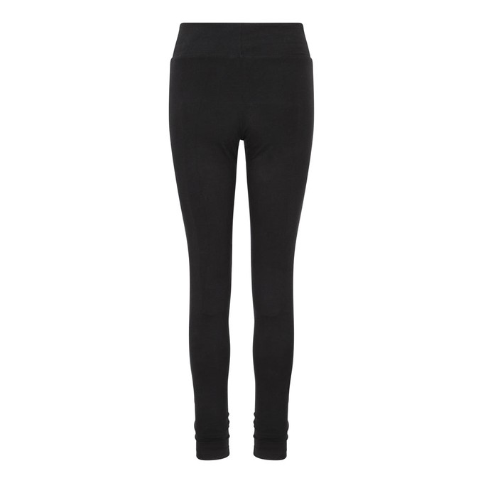 Black Ruched Bottom Leggings from chaYkra