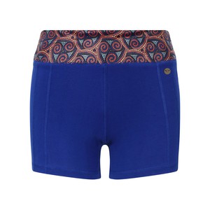Blue Warm Chakra Yoga Shorts from chaYkra