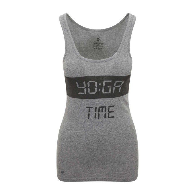 Grey YO:GA Time Tank from chaYkra