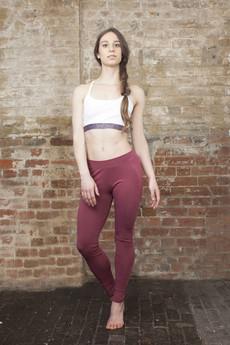 Maroon Classic Standard Leggings via chaYkra