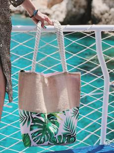 Monstera Beach Bag via Chillax