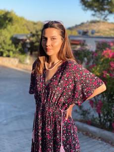 Bohemian Floral Dress via Chillax