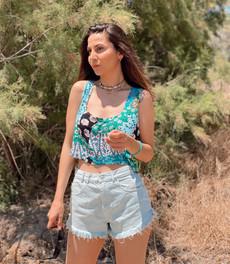 Ethnic Crop Top via Chillax