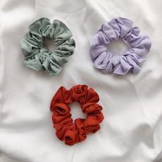 Pack of Three Gauze Scrunchies via Chillax