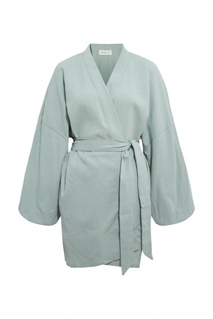 Alice Mint Crinkle Gauze Kimono from Chillax