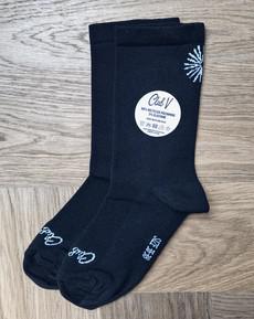 Galaxy Jet Black Socks from Club V