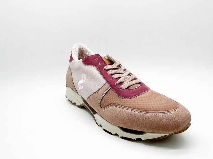 thies ® Eco Squirrel Runner algae cork vegan antique rose from COILEX