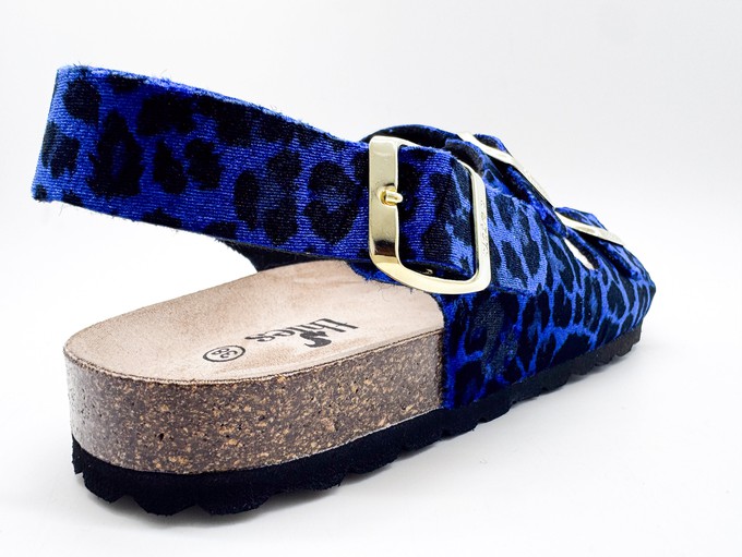 thies 1856 ® Rec Backstrap Leo Sandal blue leo from COILEX