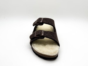 thies 1856 ® Recycled Wool Sandal marron from COILEX