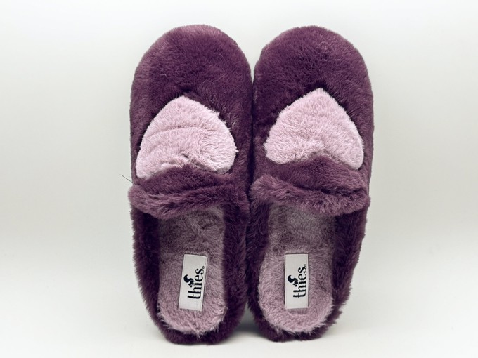 thies 1856 ® Rec Heart Slipper bordeaux love from COILEX