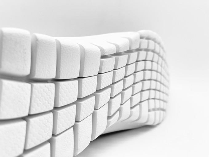 thies ® Reflexrunner peach | vegan aus recyceltem PET from COILEX