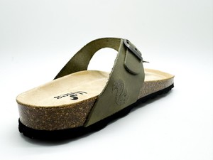 thies 1856 ® Eco Leather Thong Sandal avocado from COILEX