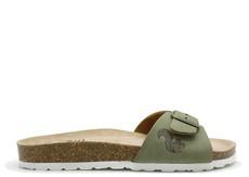 thies 1856 ® Eco Bio Strap Sandal vegan emerald via COILEX