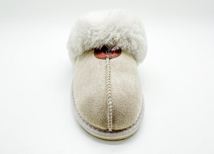 thies 1856 ® Sheepskin Slipper grey cream (W) from COILEX