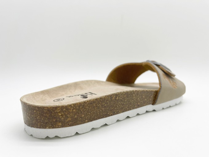 thies 1856 ® Eco Bio Strap Sandal vegan stone from COILEX