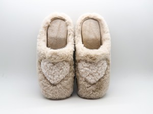 tthies 1856 ® Rec Teddy Heart Slipper vegan off white from COILEX