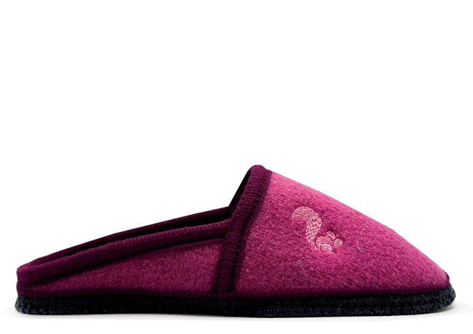 thies 1856 ® Mountain Wool Slipper 1 raspberry (W/M) from COILEX