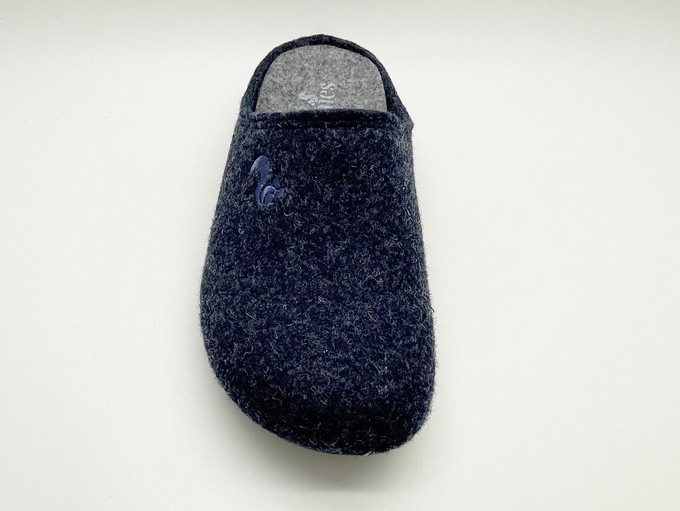 thies 1856 ® Recycled PET Slipper vegan dark navy (W/M/X) from COILEX