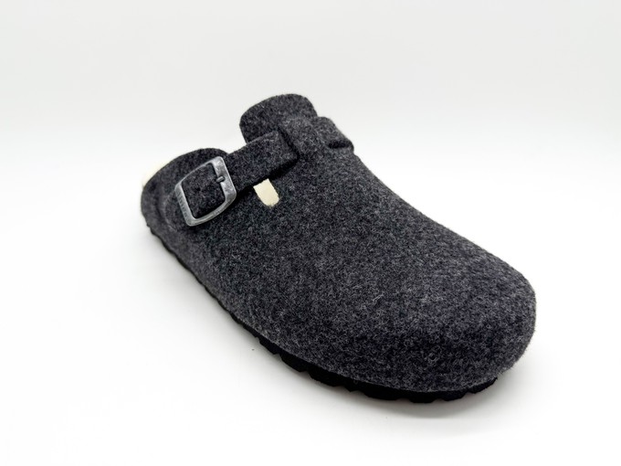 thies 1856 ® Recycled Wool Clog dark grey from COILEX