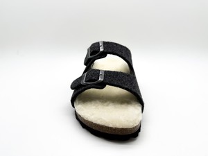 thies 1856 ® Recycled Wool Sandal dark grey from COILEX