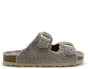 thies 1856 ® Eco Teddy Sandal vegan taupe (W/X) from COILEX