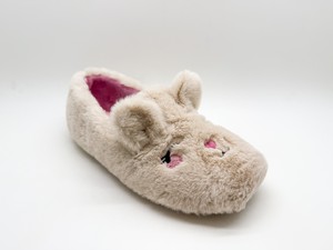 thies 1856 ® Rec Rabbit Closed Slipper vegan beige from COILEX