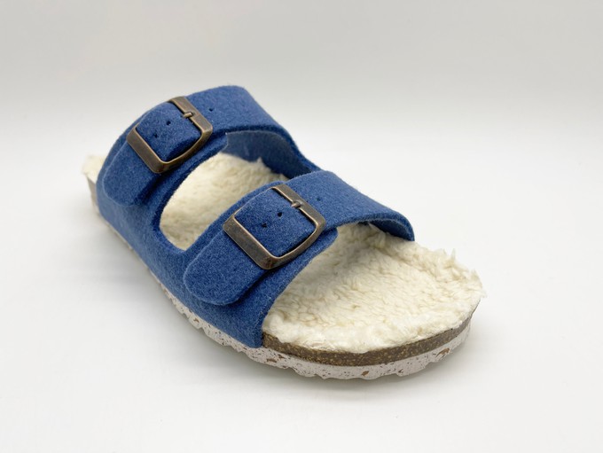 thies 1856 ® Recycled Plush PET Bio Sandal vegan ocean from COILEX