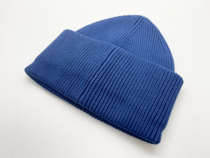 thies vegan Organic Beanie state blue (W/M/X) from COILEX