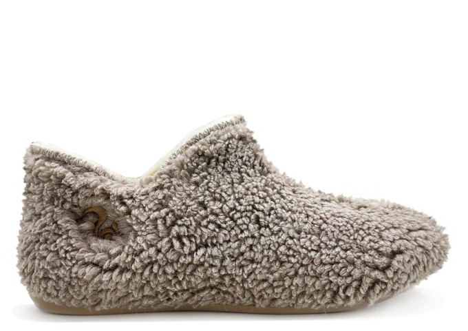 thies 1856 ® Organic Teddy Slipper Boots vegan taupe (W) from COILEX