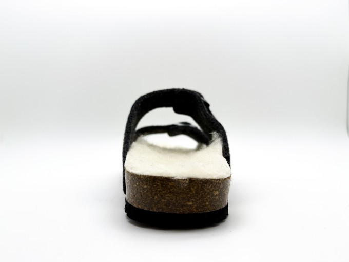 thies 1856 ® Recycled Wool Sandal dark grey from COILEX
