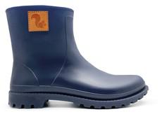thies ® Bio Rainboot dark navy vegan (W) | 100% waterproof biodegradable rainboots via COILEX