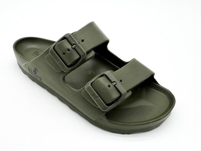 thies 1856 ® Ecofoam Sandal vegan olive from COILEX