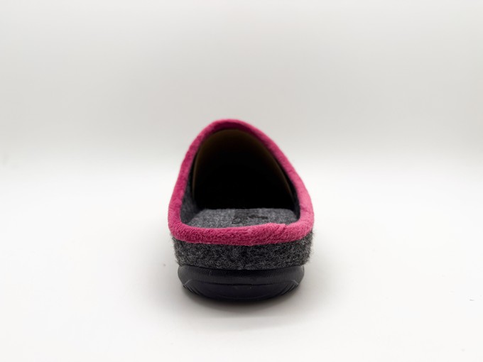 thies 1856 ® PET Piping Slipper vegan dark grey from COILEX