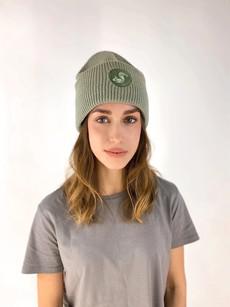 thies Eco Wool Beanie sage (W/M/X) via COILEX