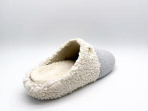 thies 1856 ® Organic Teddy Mix Slipper grey from COILEX