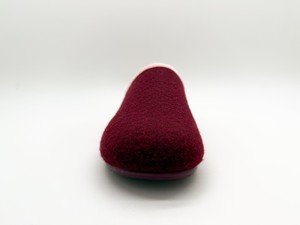 thies 1856 ® PET Piping Slipper vegan bordeaux from COILEX