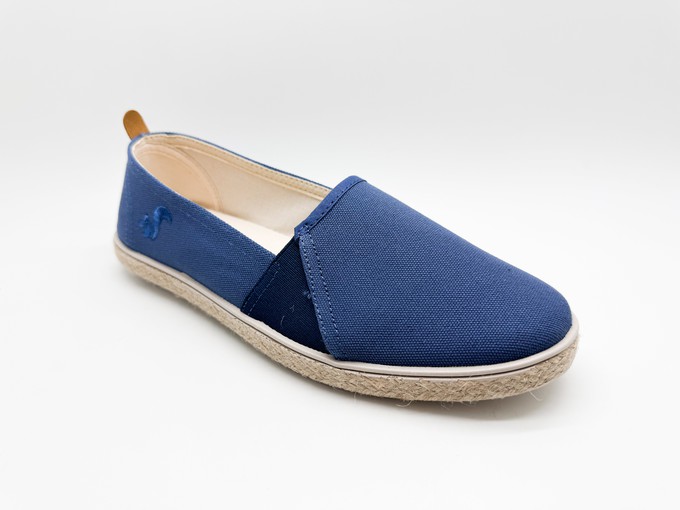 thies ® Organic Cotton Espadrille vegan indigo (W/X) from COILEX