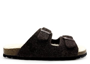 thies 1856 ® Recycled Wool Sandal marron from COILEX