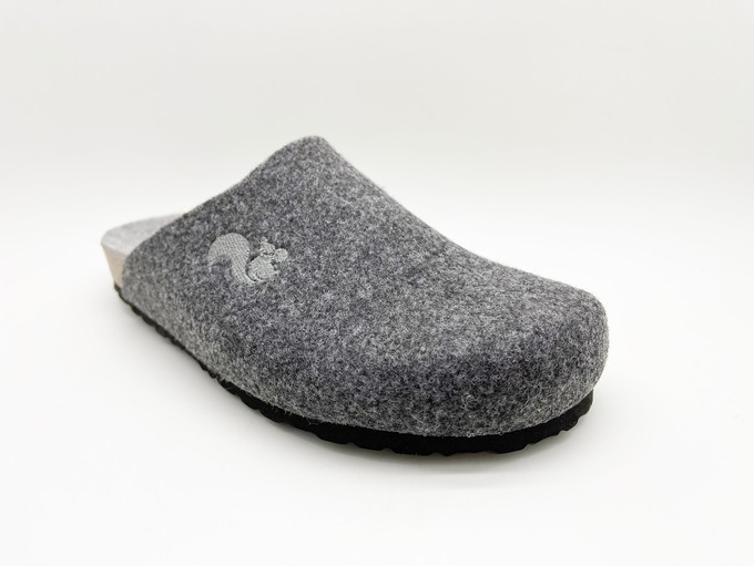 thies 1856 ® Recycled PET Bio Clog vegan anthracite (W/M/X) from COILEX